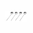 Fruit Basket Set of 4 Mocha Spoons by Alessi