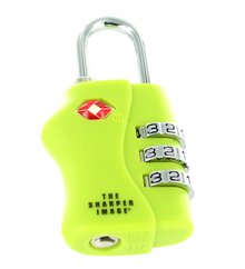 Sharper Image TSA 3-Dial Combination Lock (TSI-9024)