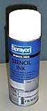 Sprayon Stencil Ink WHITE