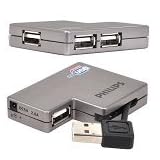 PHILLIPS 4-Port USB 2.0 Micro-Hub