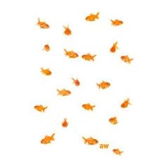 Wandsticker Goldfische M Vinyl
