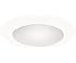Cooper Lighting 70PS 6-Inch AirTite/Wet-Location-Listed Trim with Frosted Albalite Lens, White