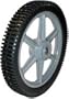 Original Sears Craftsman Husqvarna Part # 151161 WHEEL 14X2 GRAY
