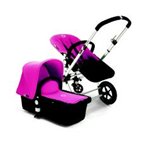 Bugaboo Cameleon Stroller - Dark Grey Base - Pink Fleece
