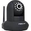 Foscam FI8910W Wireless/Wired Pan & Tilt IP/Network Camera with IR-Cut Filter for True Color Images - 8 Meter Night Vision and 3.6mm Lens (67° Viewing Angle) - Black NEWEST MODEL