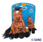 Webkinz Brown Arabian Horse & Kinz Klip Arabian Horse