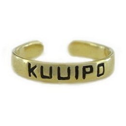 Hawaiian Heirloom Jewelry 14k Gold Finish Kuuipo Toe Ring