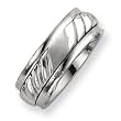 Sterling Silver Men's Inner Channel Spinning Band