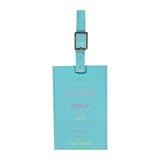 Aqua luggage tag - Eye Candy