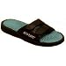 Acu-Life Massage Sandals Massage Sandals Black/Teal with Velcro M7/W8
