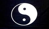 Yin Yang Flag Polyester 3 ft. x 5 ft.