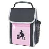 Horse Barrel Racer Pink Lunch Bag