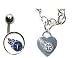 Tennessee Titans Heart Bracelet/Belly Ring Package