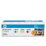 HP Laserjet 125A Tri-pack Cyan/Magenta/Yellow Cartridges in Retail Packaging (CE259A) ~ HP