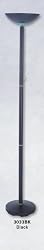 Black Single Bulb Floor Lamp