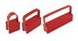 Industrial Grade 3DYD5 Handle Magnet, Bipolar, 25 Lb