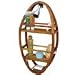 Solid Teak Shower Caddy Organizer