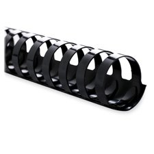 Quality Product By Sparco Produs - Plaic Binding Spines 3/4" 150 Sheet Capacity 100 BK
