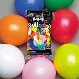TBL1200 Helium-Quality 12 Assorted Latex Balloons, Solid Colors, 144 Balloons/Pack