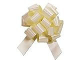 21kQ6YEif7L. SL160  Pull Bows   10 Ivory pull bows   great for pew bows, cars and gift wrapping Reviews