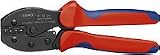 KNIPEX-WERK C. GUSTAV PUTSCH 975234 Crimphebelzange L.220mm 0,1-2,5mm2 unisol.Steckverb. KNIPEX m.2Komp.-H&uuml;llen