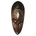 NOVICA Ghanaian wood mask, 'Unification'