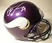 Chester Taylor Autographed/Hand Signed Minnesota Vikings Full Size Riddell Helmet