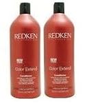 Search : Redken Color Extend Shampoo 33 oz & conditioner 33 oz set.