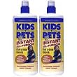 KIDS 'N' PETS Brand Stain & Odor Remover, two pack 32 fluid ounces (64 ounces total)