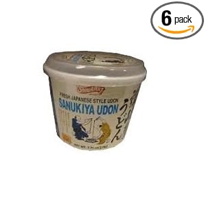 Shirakiku Udon Cup Nama Katsuo Flavor, 7.79-Ounce Units (Pack of 6)