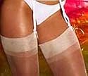 Seduction stockings are made of 100% silk from the beautiful country of France.