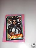 1984 Topps Michael Jackson Card 13