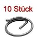 10 Stück Edelstahl Ringsplinte Ø 25 mm