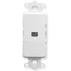 NEW INSERT, DECOREX, VOICE 6P6C, WHITE (Installation Equipment)
