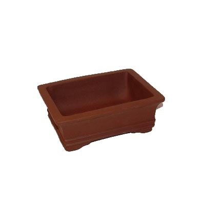 15cm High Quality Fine Clay Bonsai Pot - 1