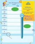 Mom's Plan-It Listmaker 2010 Magnetic Wall Calendar