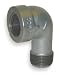 Industrial Grade 1LBK8 Street Elbow, 90 Deg, Galv Iron, 3/8 In