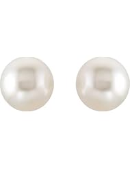 Jewelplus South Sea Paspaley Cultured Pearl Earrings 14K Yellow Pair 14.00 Mm Round Fashion