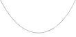 9ct White Gold 025 Diamond Cut Curb 18  Chain