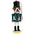 Bulldog Soldier Nut Cracker Ornament