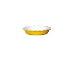 Review Emile Henry  / Emile Henry, Yellow individual pie dish, 14 cm, Ceradon
