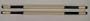 White Wax Wood Escrima Stick-Burned - sold EACH