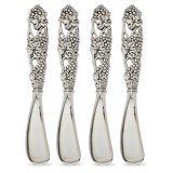 Grapevine Cheese Spreader Set of 4