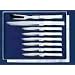 Rada Cutlery Meat Lovers Gift Set, 8 Pc Boxed Knife Set, Made in USA, Aluminum Handles