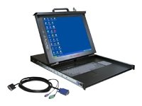 Avocent LCD 43,2 cm (17 Zoll) Rack-Konsole + Switch Preisvergleich