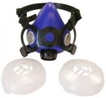 Blue Half Mask Face Pc W/Parts