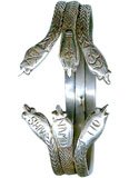 Romantic Gifts for Women - Sterling Silver Cuff Bracelet in Adjustible (bracelet120)