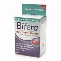 Bifera Dual Action Iron Supplement (30 Tablets)