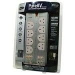 Belkin Surge Protect Home Theatre 8 Sockets 3m Cable Metal