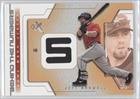 2002 E-X Behind the Numbers Game Jersey #1 - Jeff Bagwell